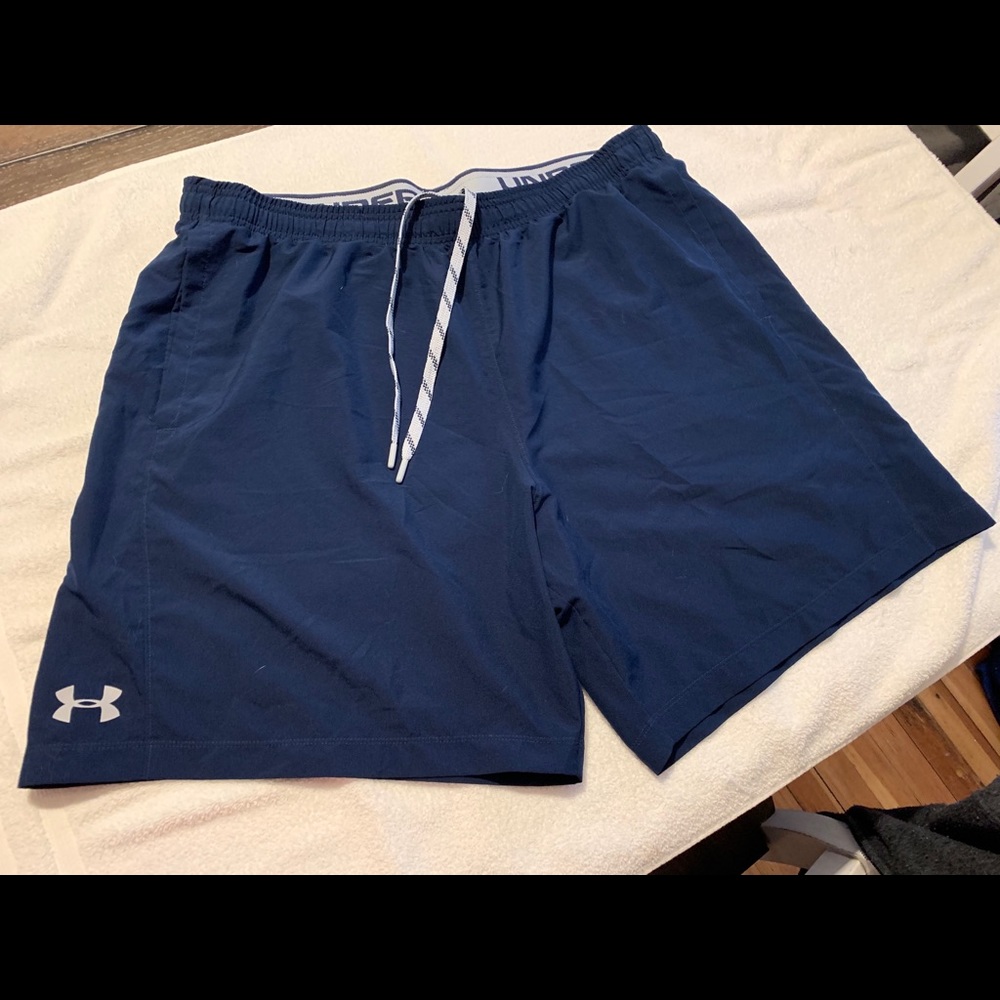 Under Armour running shorts like new!